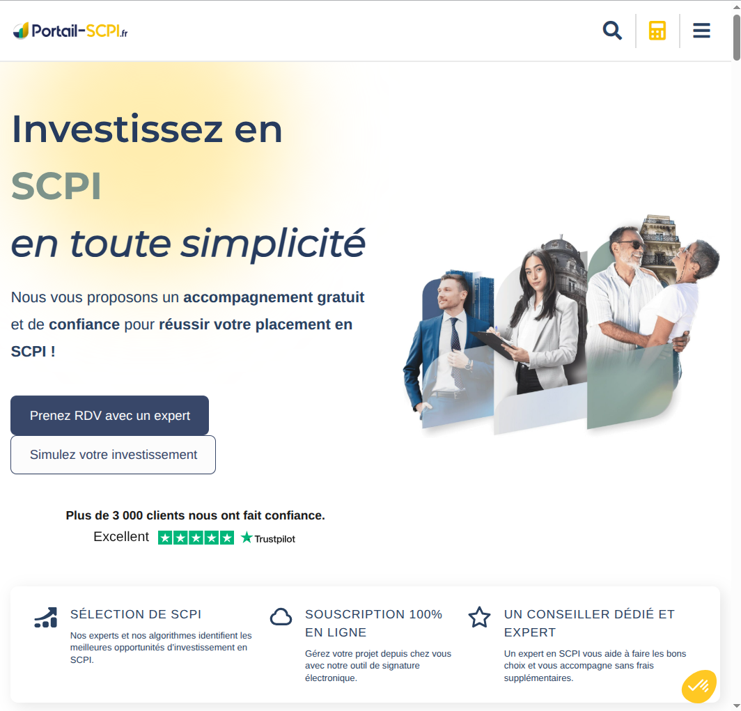 Portail SCPI project